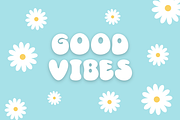 Retro Flower Display Font + Bonus, a Handwritten Font by Babymimiart (Thumbnail 9 of 10)