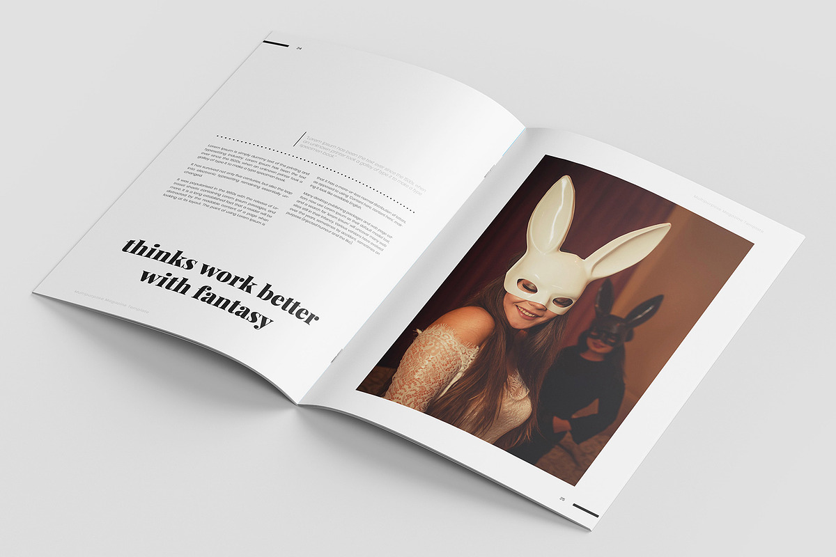 Fantasy Magazine Template, a Magazine Template by Amit Debnath (Photo 9 of 15)