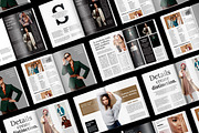 Fashion Magazine Design Template, a Magazine Template by Shajib Shikder (Thumbnail 1 of 7)