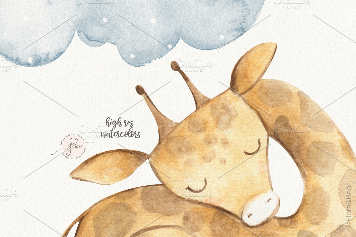 Sleeping Animals, an Animal Illustration by Flora+Bear (Photo 7 of 8)