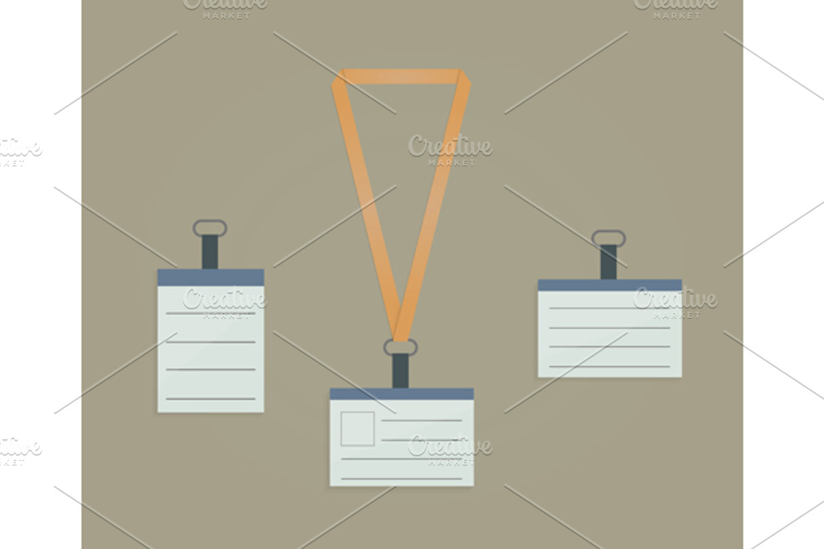 Retractor, lanyard and badge
