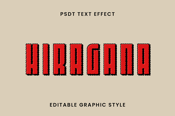 Retro Comic Japan Text Effect preview 2