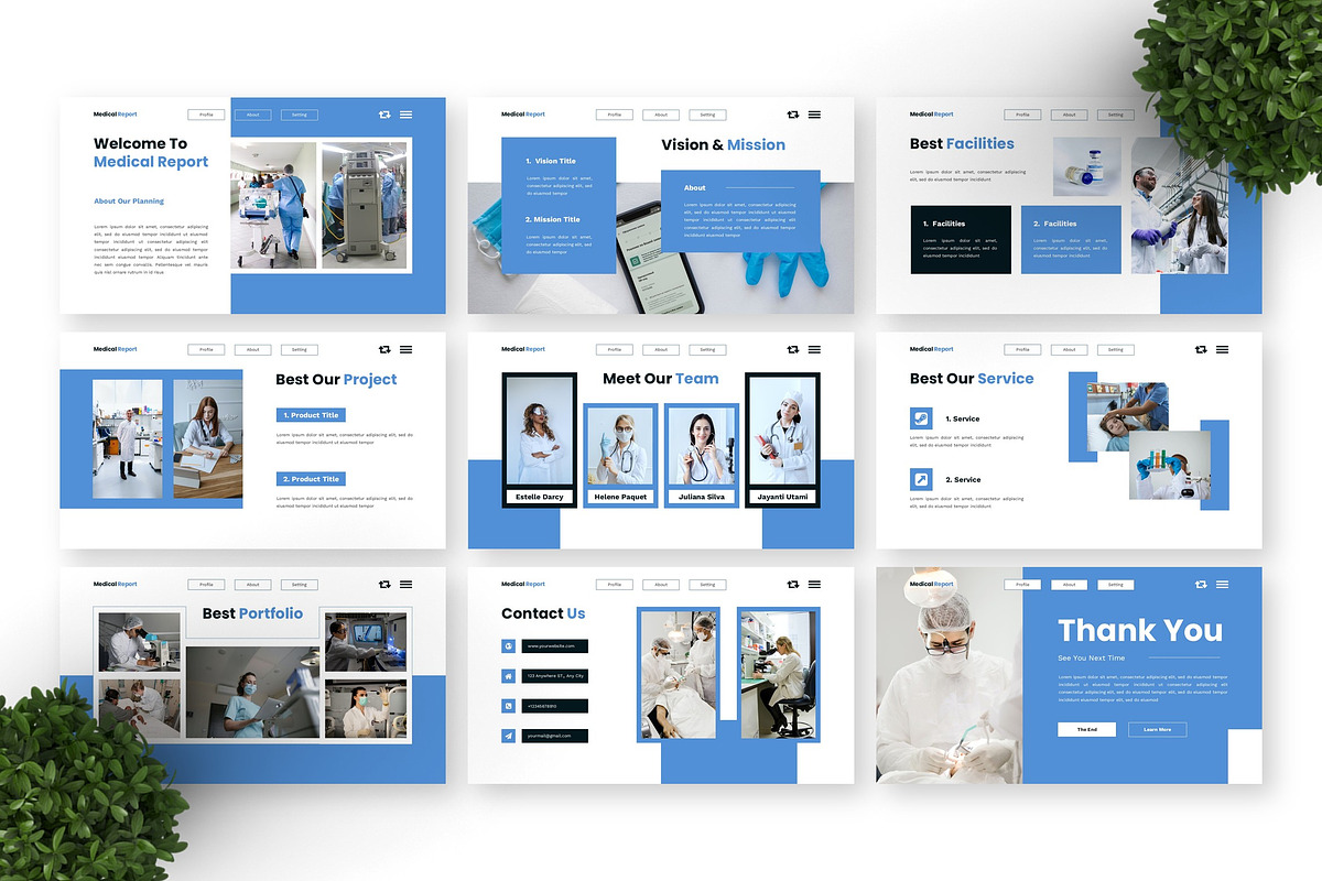 Medical Report - Medicine Powerpoint preview 3