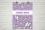 Mardi Gras Sketch Collection, an Illustration by Jaleh Afshar (Thumbnail 4 of 4)