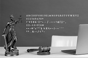 Big Lawyer - Modern Display Font, a Sans Serif Font by Mightyfire (Thumbnail 4 of 4)