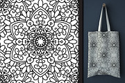100 Mandalas Seamless Patterns, a Pattern Graphic by Elinorka (Thumbnail 22 of 23)