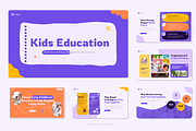 Kids Education PowerPoint, a Presentation Template by Pixslides (Thumbnail 4 of 7)