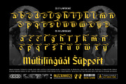 Break Roman Typeface, a Blackletter Font by alit design (Thumbnail 13 of 17)