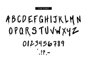 Splattersaurus Rex, a Font by OMG IT'S LINDZ (Thumbnail 3 of 5)