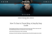 Travel Pro Tumblr Theme, a Websites & App Template by Themelantic (Thumbnail 2 of 6)