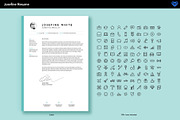 Pastel Resume, a Resume Template by ikono.me (Thumbnail 5 of 6)