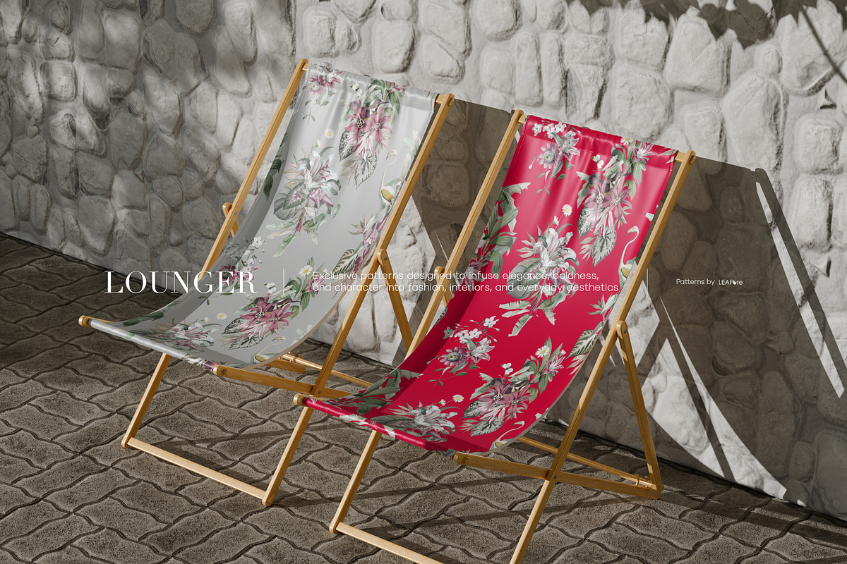 Tropica Pattern And Motifs, a Pattern Graphic by LEAFure (Photo 5 of 9)