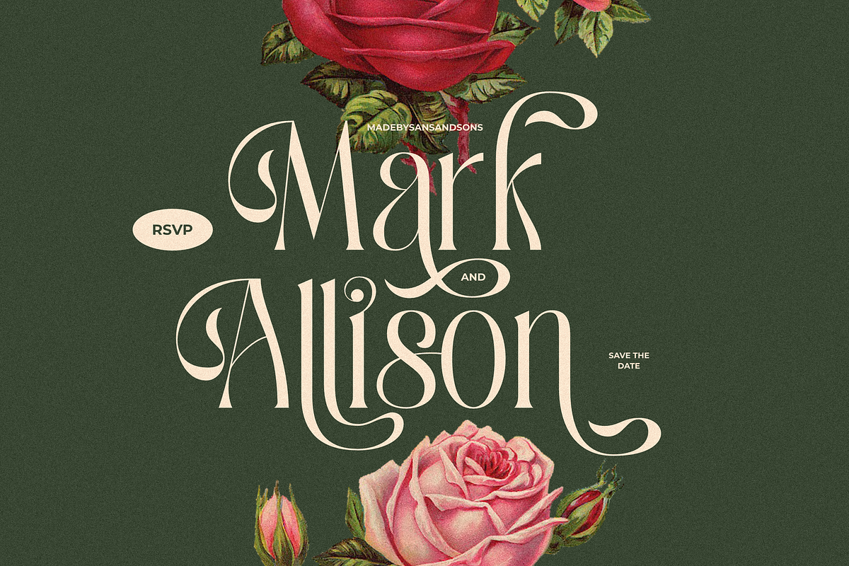 Palisade Display Font, a Serif Font by Sans & Sons (Photo 3 of 10)