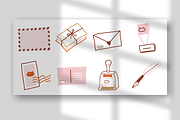 20+ Mail Illustration Set, an Object Illustration by The Journey Atelier (Thumbnail 6 of 9)