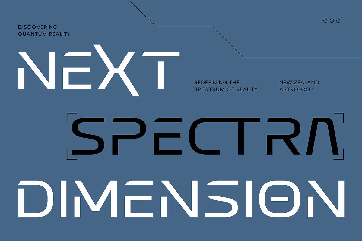 Hyperstelar – Futuristic Font, a Sans Serif Font by Vampstudio (Photo 5 of 13)