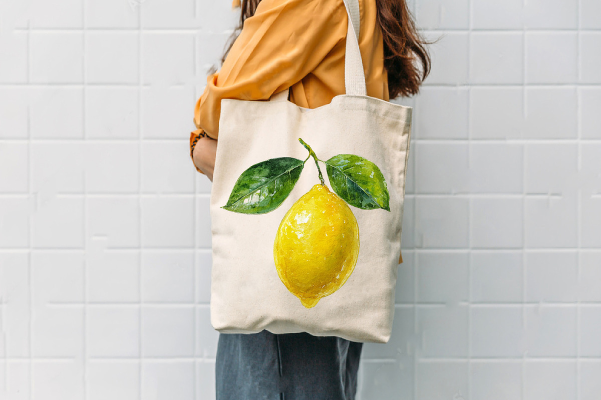Watercolor Lemon Clipart, an Illustration by CreationArt (Photo 2 of 7)