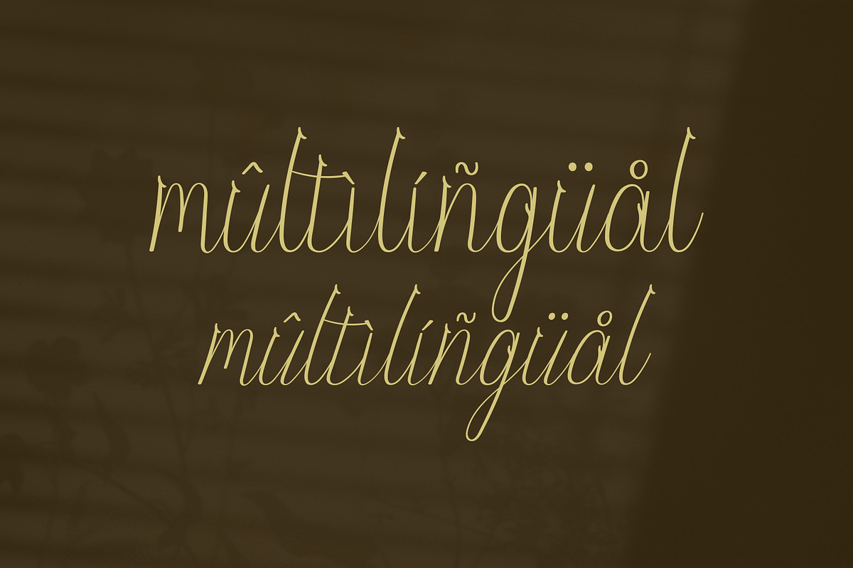 Youfiny Script Fonts, a Script Font by mahstudios (Photo 8 of 11)
