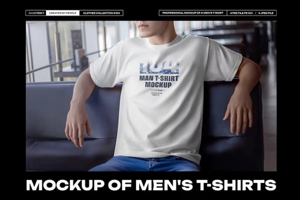 T-shirt mockup Template, a Shirt Mockup by PaperMoon (Photo 2 of 3)