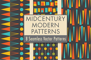 Mid Century Modern Patterns Vol 3