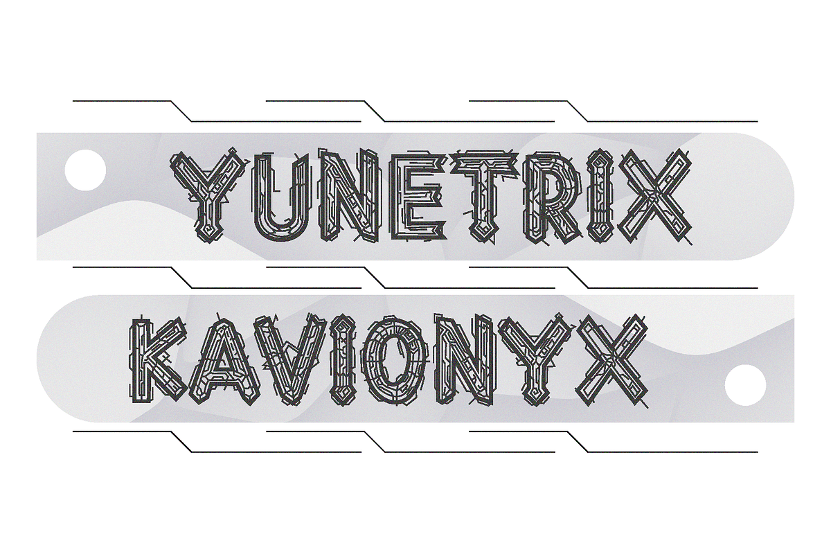Dezilt Artificial Intelligence Font, a Symbol Font by Erifqizefont (Photo 10 of 10)