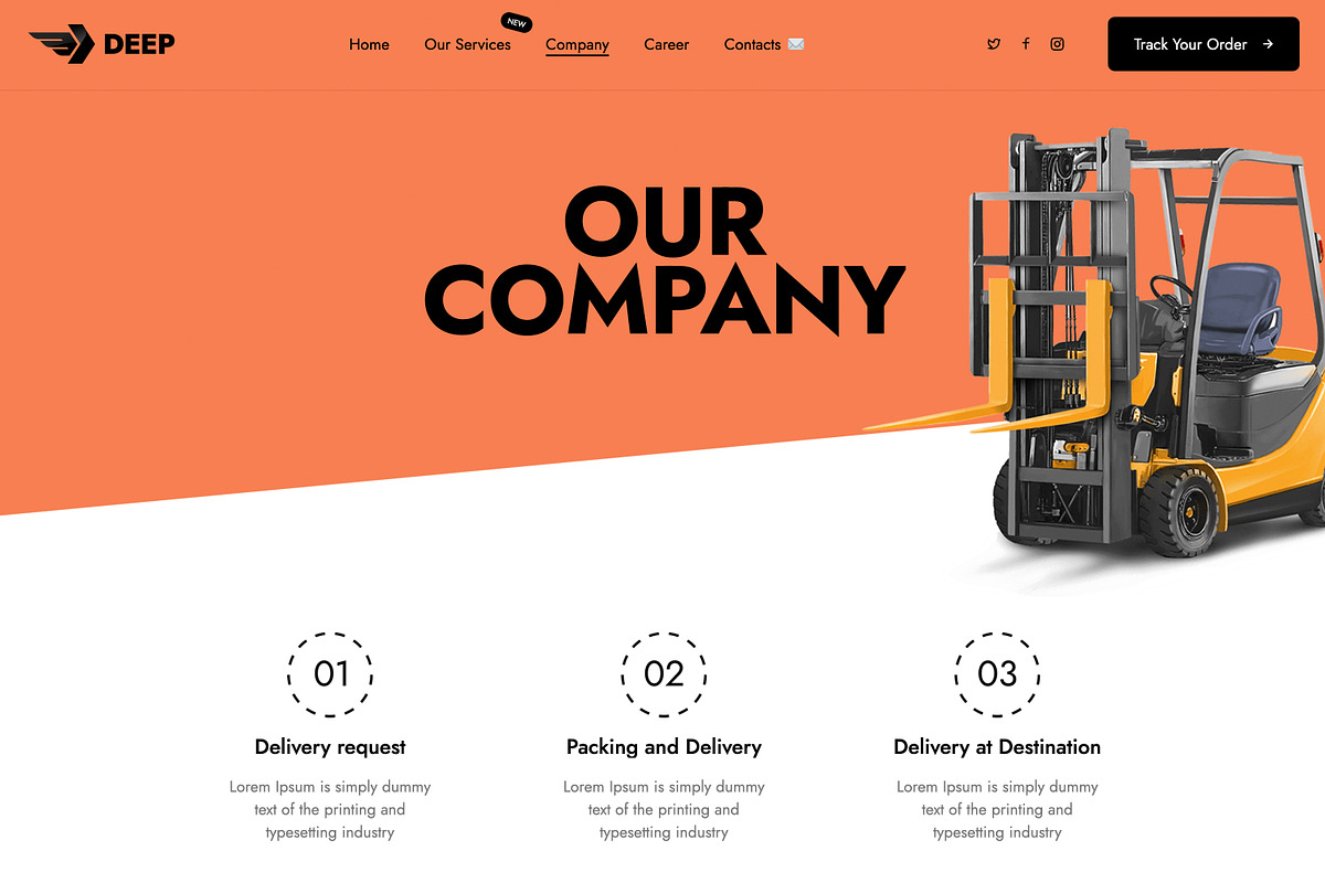 Deep - Elementor WordPress Theme, a Templates & Theme by WordPressTheme (Photo 3 of 5)