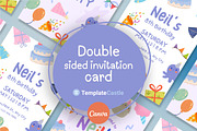Birthday Party Canva Invitation, a Design Template by TemplateCastleStore (Thumbnail 4 of 4)
