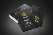 Pet Care Business Card, a Business Card Template by Rafael Oliveira (Thumbnail 3 of 4)