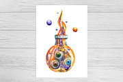 Watercolor magic potions collection, a Food Illustration by Olha's watercolor (Thumbnail 6 of 7)