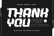 RAXON – Futuristic Font, a Font by productype1 (Thumbnail 12 of 12)