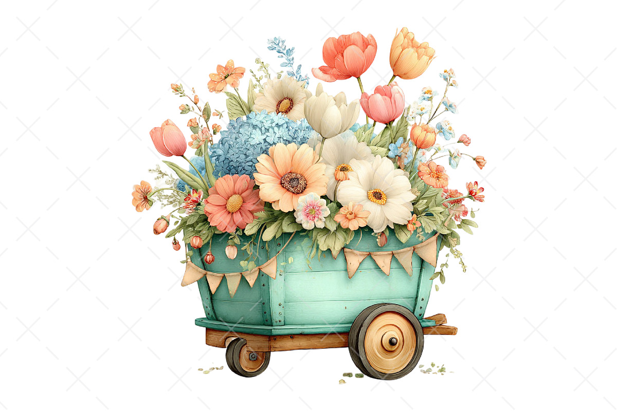 Whimsical Mother's Day Clipart, an Illustration by Craft Nest (Photo 11 of 11)