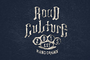 Road Culture, a Blackletter Font by maghrib (Thumbnail 1 of 5)