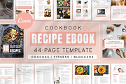 Recipe Book Template for Canva, a Brochure Template by Designs by Darowan (Thumbnail 10 of 11)