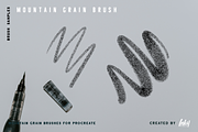 Mountain Grain Lettering Brush Duo, a Brush Add-On by Inky Pixels (Thumbnail 4 of 5)