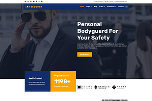 AT Secursy Onepage WordPress Theme