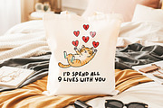 Valentine Cat PNG Bundle, a Graphic by GlitterCraft (Thumbnail 48 of 101)