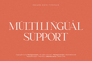 Dreams Note | Family Serif Font, a Serif Font by Pentagonistudio (Thumbnail 10 of 10)