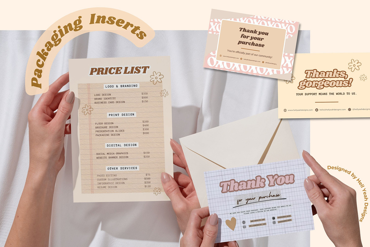 Retro Collage Branding Starter Kit, a Social Media Template by Hell Yeah Designs (Photo 12 of 22)