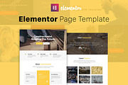 Constructionist - Elementor Template, a Landing Page Template by Elementor Market (Thumbnail 1 of 4)