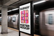 Subway Poster Mockup, a Product Mockup by Pitchlook.Studio (Thumbnail 4 of 4)