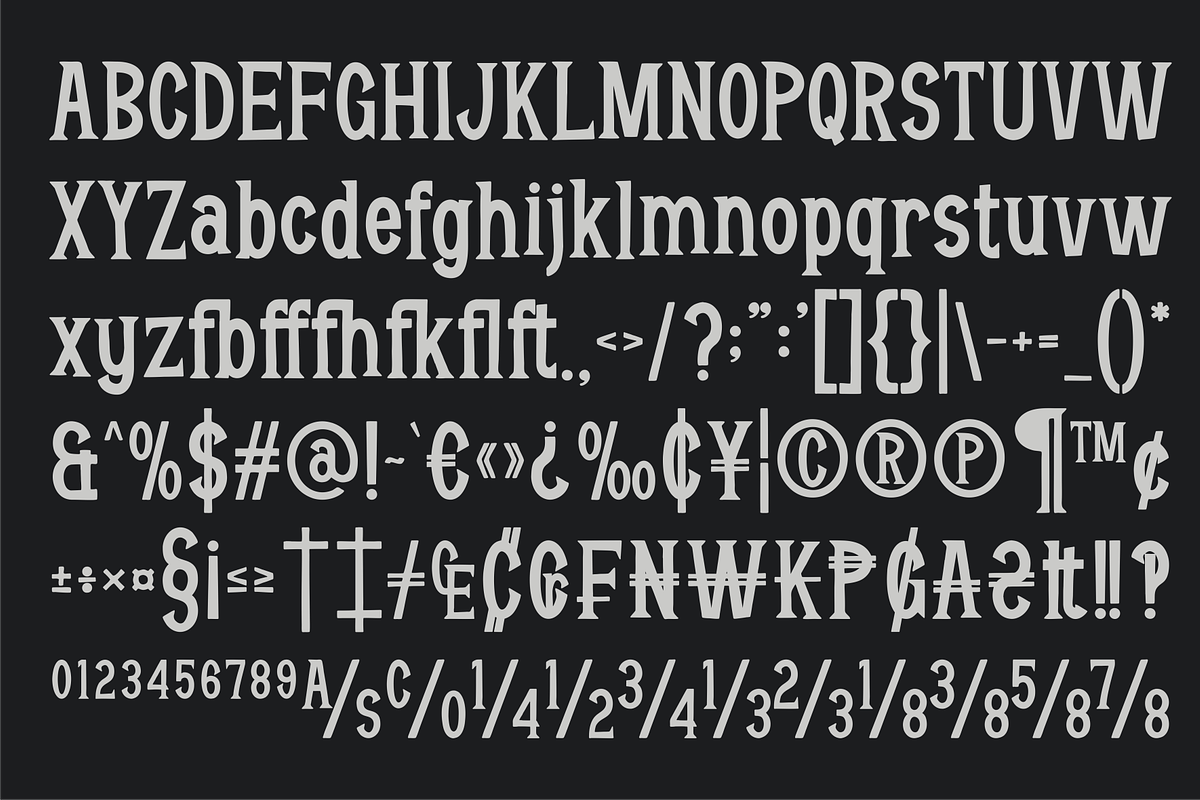 Denitah Stellar - DecorativeTypeface, a Serif Font by MaikoHatta (Photo 4 of 7)
