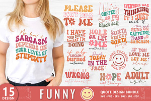 Funny Sarcasm SVG Bundle, an Object Graphic by FiveStarCrafting