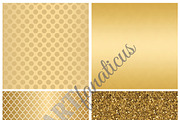 GOLD SHINE, a Pattern Graphic by Artfanaticus (Thumbnail 3 of 4)