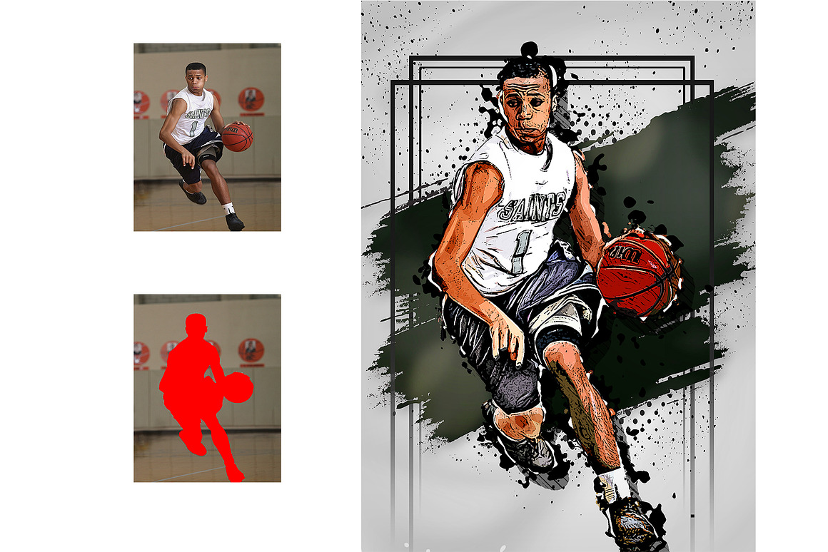 830 Creative Photoshop Action BUNDLE, an Action Add-On by Design Forest (Photo 95 of 133)