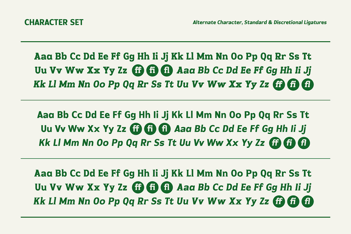 Necora – Multiple Axes Classic Font, a Serif Font by Drizy (Photo 4 of 10)