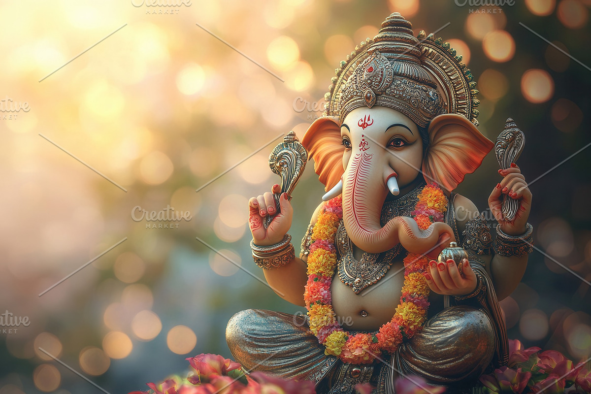 Ganesha, the Hindu deity, a Photo by Pavel_design (Photo 1 of 2)