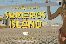 Sumeros Island - Display Font