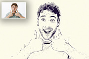 Pencil Sketch - Photo Effect, a Layer Style Add-On by Vatdesign (Thumbnail 5 of 5)