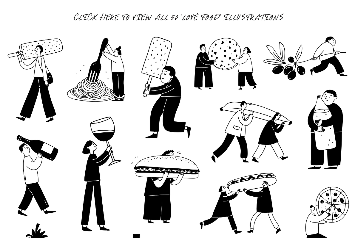 FOOD BUNDLE Vol.1: All 6 in 1, a Food Illustration by Veyla (Photo 11 of 55)