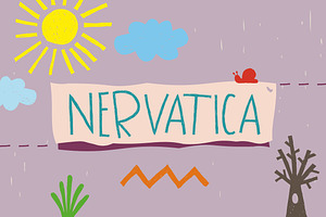 Nervatica Font Family
