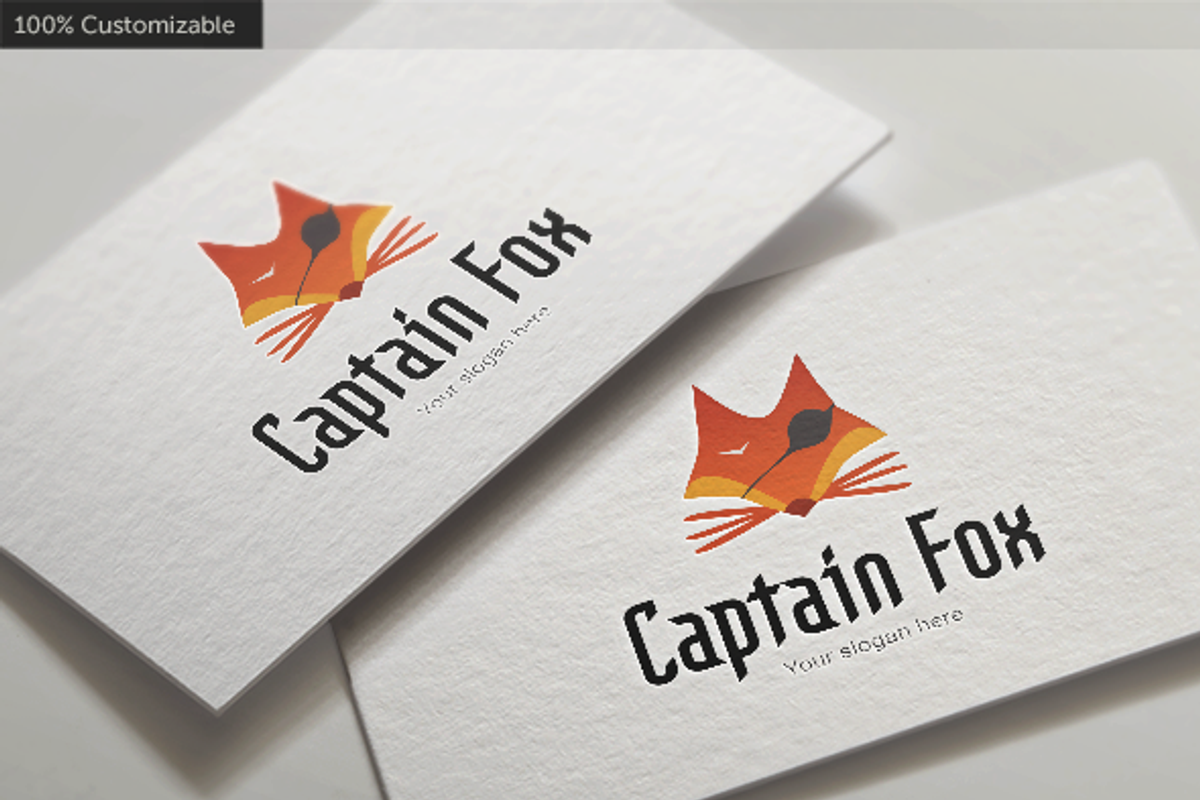 Pirate Captain Fox Logo, a Branding & Logo Template by LogoBuy (Photo 3 of 4)